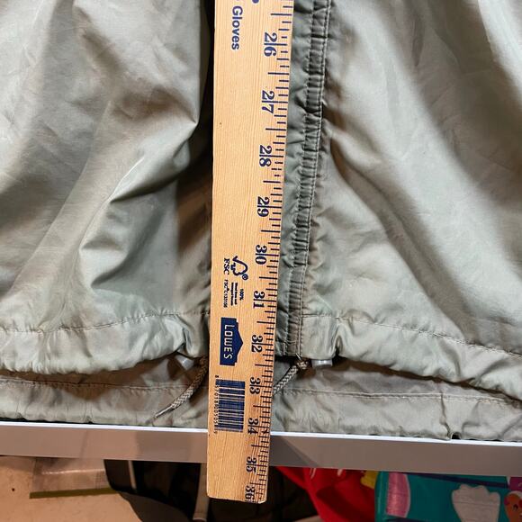 Helly Hansen Packable Wind Jacket Men's XL Green Full Zip Pockets Mesh Nylon - Picture 8 of 10